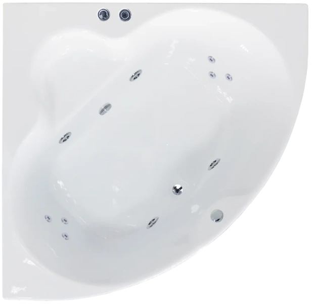 Ванна гидромассажная Royal Bath Fanke Comfort RB581200CO, 140 x 140 см, белая - фото 1