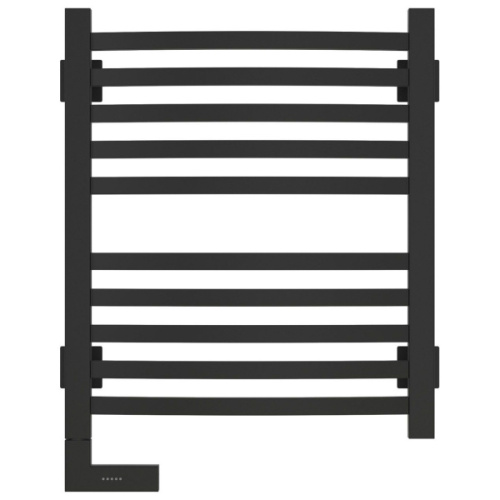 Полотенцесушитель электрический Сунержа Аркус 2.0 50х40 см матовый черный, тэн левый, современные, hi-tech - фото 2