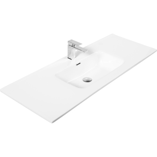 Раковина мебельная BelBagno 120 см керамическая - фото 2