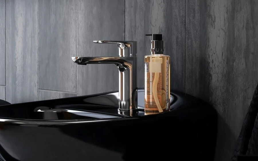 Смеситель для раковины Gustavsberg Estetic GB41218051, недорогие, округлая форма - фото 5