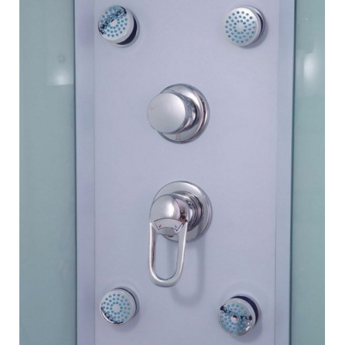 Душевая кабина Timo Eco 100х100 см с гидромассажем спины, с раздвижными дверьми - фото 6