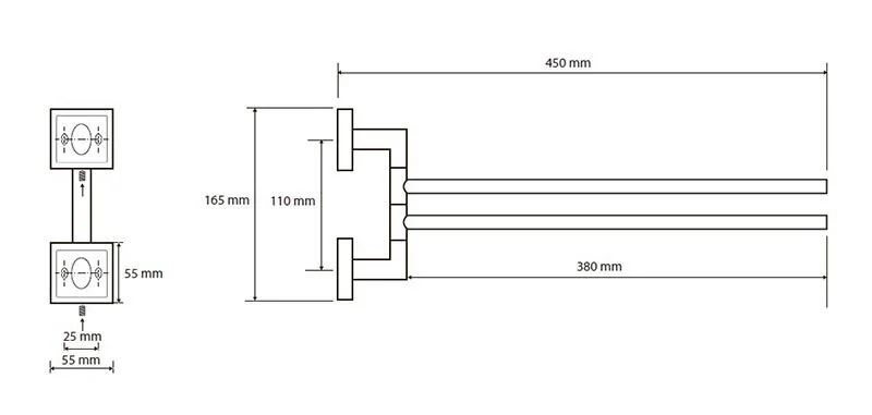 Полотенцедержатель Bemeta Beta поворотный - фото 2