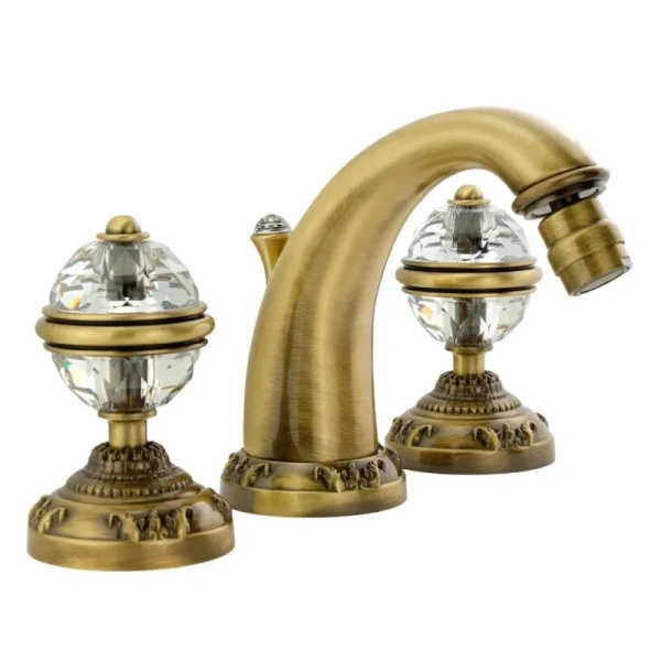 Смеситель для биде Migliore Cristalia с донным клапаном - фото 3