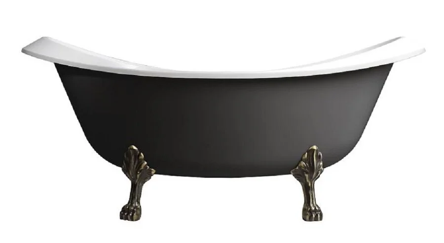 Ванна из искусственного камня Belux Ромео ВР-1750, 4810924267900, 175 x 75 см, черный, отдельностоящие - фото 7