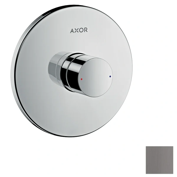 Смеситель для душа Axor Uno, 45605340, шлифованный черный хром - фото 1