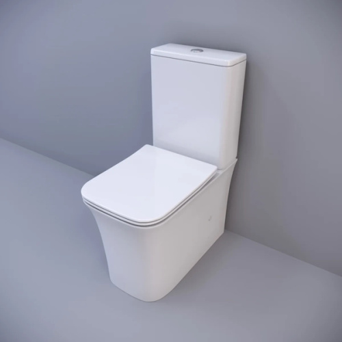 Унитаз компакт Ceruttispa Marmolada белый - фото 4