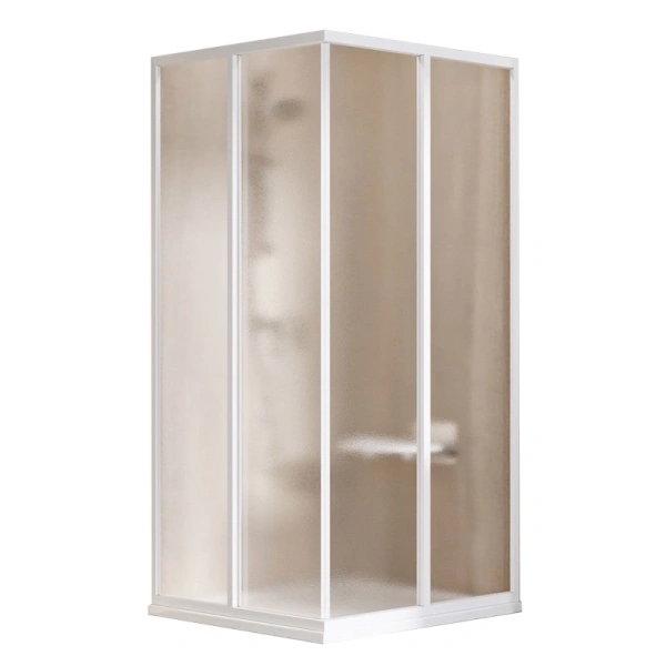 Душевой уголок, профиль белый, Ravak Supernova SRV2-80 S, в наличии, нет в наличии - фото 3