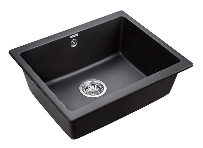 Мойка для кухни Paulmark Gera 55 см черная, кварц - фото 3