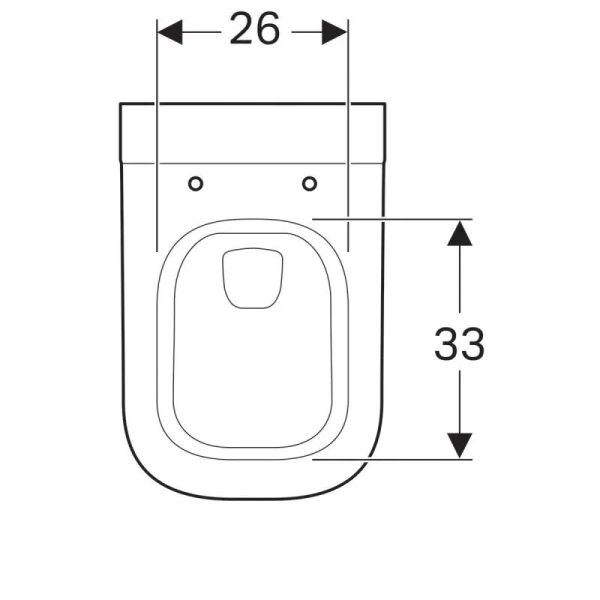 Унитаз подвесной Geberit myDay 201460600 безободковый, безободковые - фото 7