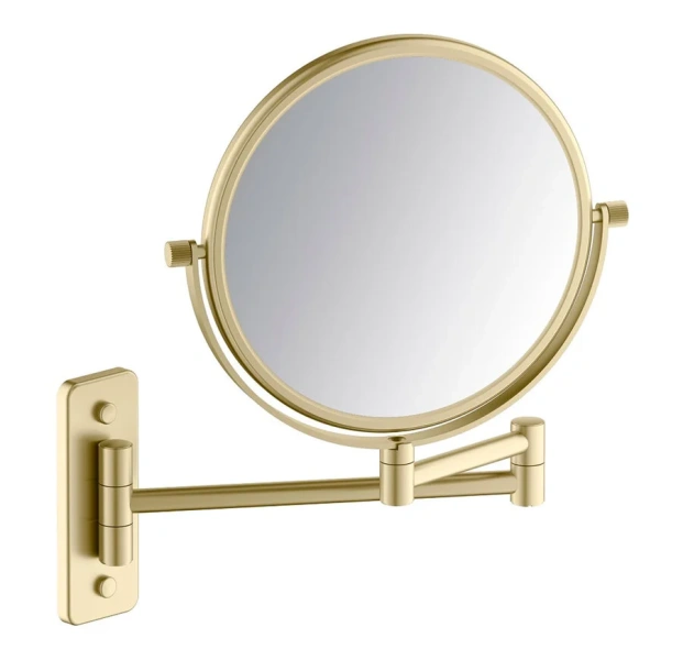 Зеркало Timo Selene 25 см золото - фото 1