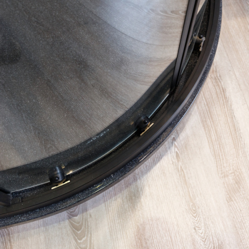 Душевой уголок Cezares Eco 90x90 см стекло прозрачное профиль черный, прозрачные - фото 8