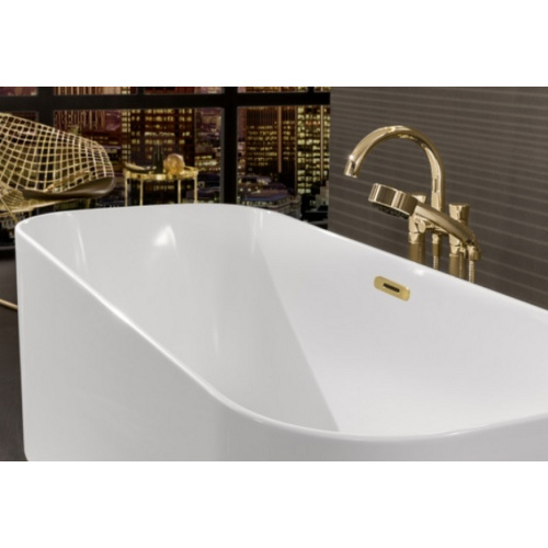 Ванна квариловая Villeroy & Boch Finion 170х70 см отдельностоящая, альпийский белый, современныe, hi-tech - фото 3