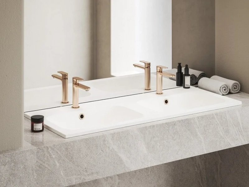 Смеситель для раковины Ravak Eleganta розовое золото, современные, hi-tech - фото 3