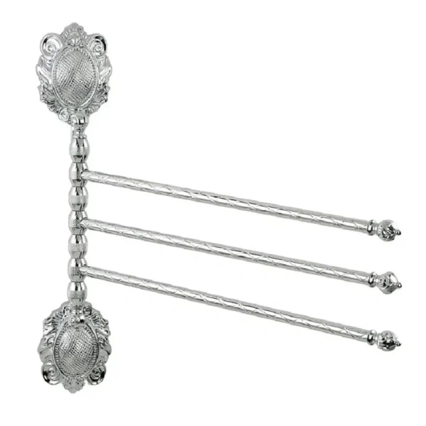 Полотенцедержатель Migliore Cleopatra 16 поворотный, хром, бронза, золото - фото 3