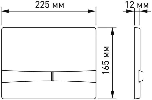 Унитаз с инсталляцией BERGES Floe клавиша F2 хром матовый, с инсталляцией index_4 - фото 14