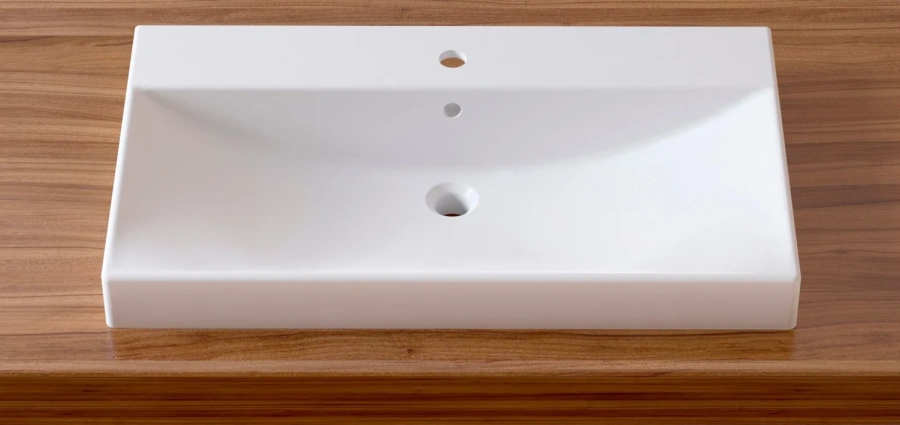 Раковина Lavinia Boho Bathroom Sink 80 см врезная - фото 3