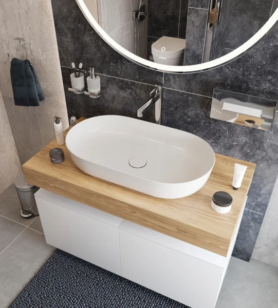 Раковина Duravit Luv 60 см белая - фото 4