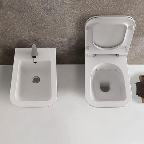 Унитаз подвесной Globo Stone белый матовый - фото 3