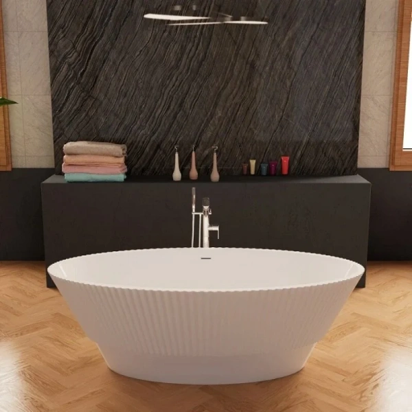 Ванна акриловая Frank F6115, 12521, 170 х 75 см, цвет белый - фото 3