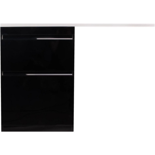 Тумба под раковину напольная Style Line Даймонд 58 см черная, по запросу - фото 2