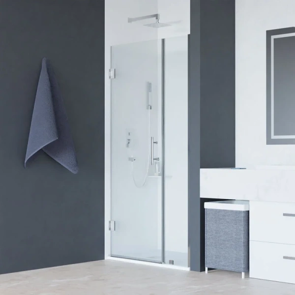 Душевая дверь в нишу RGW Hotel HO-012 350601212 120 см прозрачное стекло - фото 4