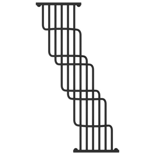 Полотенцесушитель водяной, цвет темный титан муар, Сунержа Нега 1700х1000, с нижним подключением - фото 2