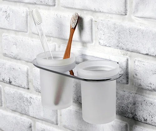 Стакан для ванной WasserKRAFT Kammel двойной - фото 3