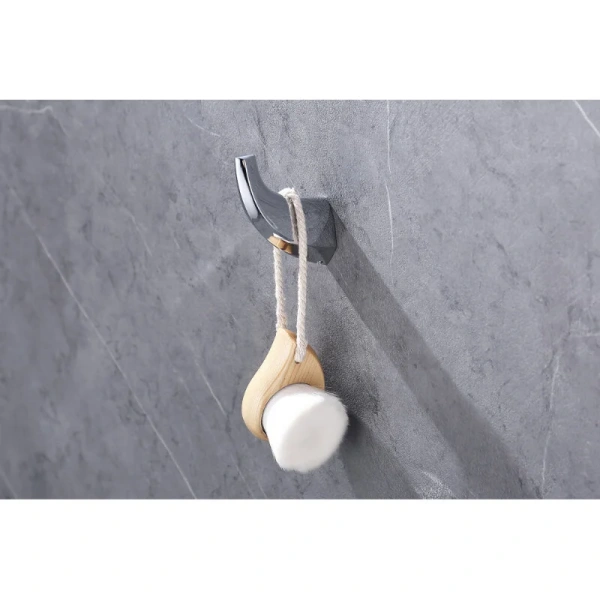 Крючок для ванной Abber Nord AA1550 нержавеющая сталь - фото 2