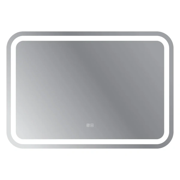 Зеркало с подсветкой Cezares Stylus 100 см прямоугольное - фото 1