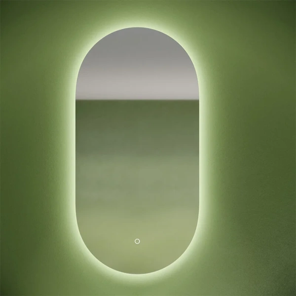 Зеркало с подсветкой Sancos Oval 55 см овальное, овальные - фото 5