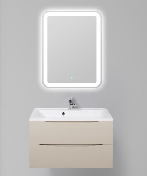 Тумба под раковину подвесная BelBagno Marino 100 см crema opaco - фото 2