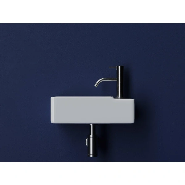 Раковина Ceramica Nova Element CN504 40 см подвесная, белые, черные - фото 4