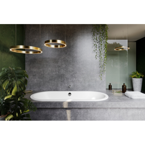 Ванна стальная Kaldewei Ambiente Vaio Duo Oval 951 180х80 см - фото 3