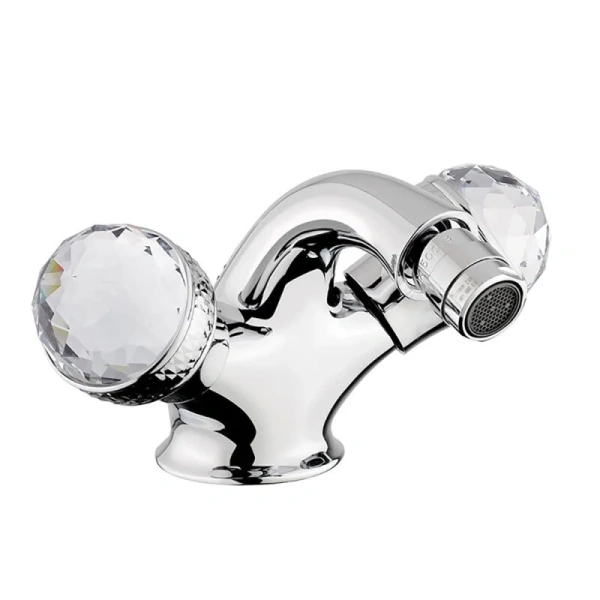 Смеситель для биде Migliore Axo Swarovski 18 двухвентильный - фото 1