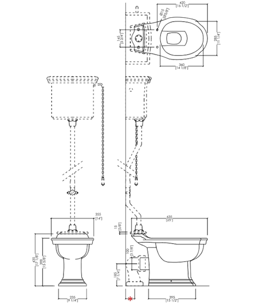 Схема, сиденье с микролифтом , с антивсплеском, высокие - фото 5