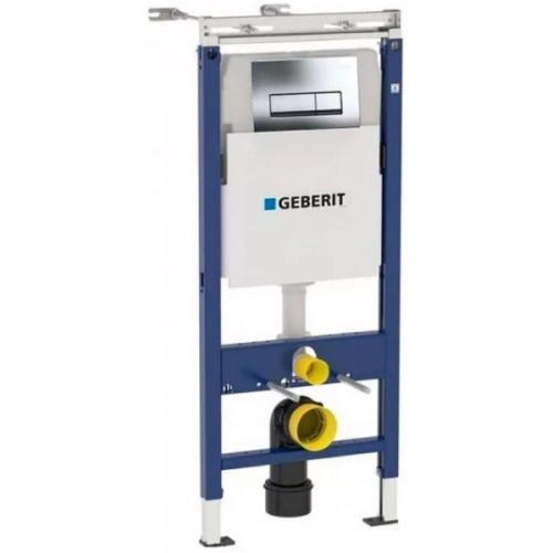 Комплект инсталляция и подвесной унитаз Geberit Delta 458.125.21.1-500.600 - фото 2