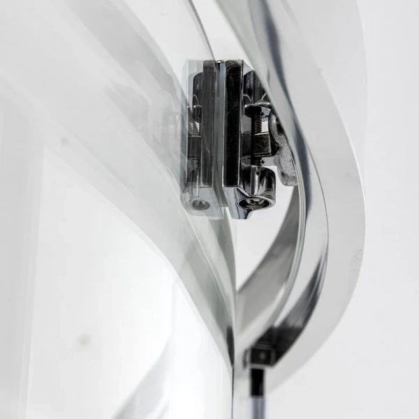 Душевой уголок Deto HB 80x80 см профиль хром, раздвижные - фото 7