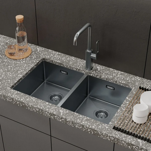 Мойка для кухни IDDIS Edifice 75 см графит - фото 3