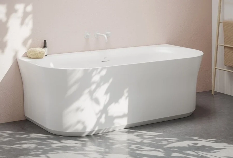 Ванна акриловая Ravak Ypsilon W XC00100047, 178 x 86 см, белая, слив-перелив белый - фото 3