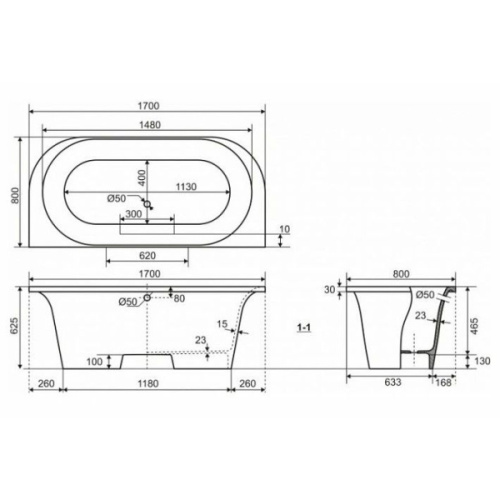 Схема, без гидромассажа, большие - фото 6