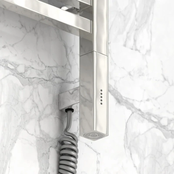 Полотенцесушитель электрический Сунержа Модус 3.0 50x80 см правый без покрытия, хром - фото 3