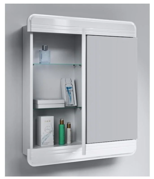 Зеркальный шкаф Aqwella Corsica 60 см двухдверный - фото 2