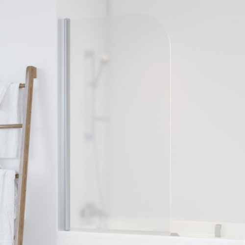 Душевая шторка на ванную стекло сатин Vegas-glass EV 76 10 L, распашные - фото 4