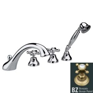 Смеситель для ванны, бронза, Nicolazzi Nuova Brenta - фото 2