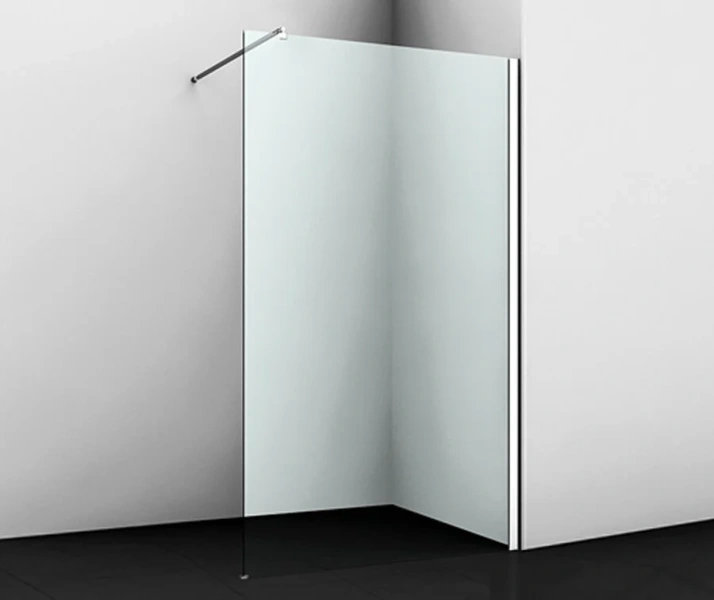 Душевая перегородка WasserKRAFT Rossel 120 см профиль хром - фото 1