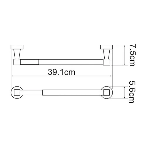 Полотенцедержатель WasserKRAFT Isen для бумажных полотенец - фото 2