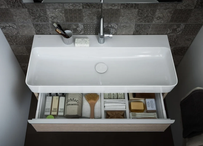 Раковина Laufen Val 8.1028.7.000.104.1 950х420х115 мм - фото 2