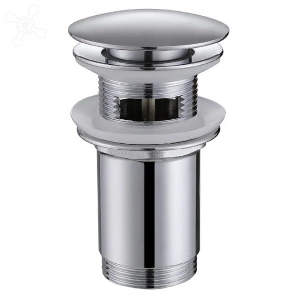 Донный клапан Abber Bequem хром - фото 1