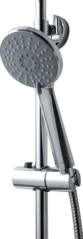 Душевая стойка Bravat Rhein со смесителем, настенные - фото 7