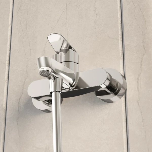 Смеситель для ванны VitrA Flow Round однорычажный - фото 4